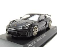 Minichamps 410069700 - Porsch. Cayman GT4 RS Black & Carbon with Neodyme Wheels 2021 - echelle 1/43 - modèle de Voiture