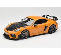 1:18 Norev Porsche Cayman GT4 RS Weissach Package 2023 Jaune Bahama