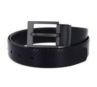 PORSCHE DESIGN Ceinture noir en cuir pour homme - Business Belt Buckle 35 Carbon Black - Black 225380 100 cm
