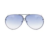 Porsche Design - Iconic Aviator P'8478 - Femme - Accessoires - Gris - Taille: 66 MM