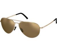 Porsche Design P8508/S GOLD/BROWN 60/12/140 Lunettes de soleil pour hommes