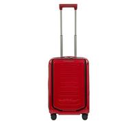 Porsche Design Roadster 4 roulettes Trolley de cabine S 55 cm Compartiment pour ordinateur portable avec soufflet d'extension rouge