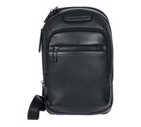 PORSCHE DESIGN Sac en bandoulière noir en cuir pour homme - Roadster Evo Slingbag S 323845