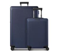 Porsche Design Set de valises Voyager 3.0 à 4 roues, tailles S et L, avec soufflet d'extension bleu
