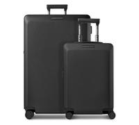 Porsche Design Set de valises Voyager 3.0 à 4 roues, tailles S et L, avec soufflet d'extension noir