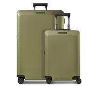Porsche Design Set de valises Voyager 3.0 à 4 roues, tailles S et L, avec soufflet d'extension olive