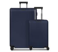 Porsche Design Voyager 4 roulettes Set de valises 2 pièces avec soufflet d'extension bleu