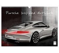 Porsche inspired Artwork by Reinhold Art´s (Wandkalender 2026 DIN A3 quer), CALVENDO Monatskalender: In Digital-Painting interpretierte Porsche Fahrzeuge als Kalender