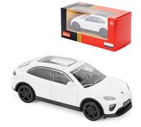 Porsche Macan Modèle de Voiture moulée sous Pression à l'échelle 1:43 - Blanc | Édition Collectors détaillée | Produit sous Licence Officielle
