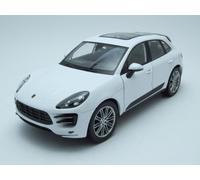 Porsche Macan Turbo 2014 Blanc Modèle Réduit 1:24 Welly