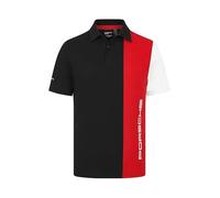 Porsche Motorsport Polo à Rayures Hommes - Noir - Taille: 3XL