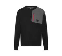 Porsche Motorsport T-Shirt Utility à Manches Longues pour Hommes de Noir - Taille: L