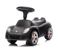 Porsche Poussette de sport sans pédales pour enfants et bébés, siège ergonomique, roues silencieuses, jouet pour développement moteur (63,6 x 28 x 39 cm) Noir