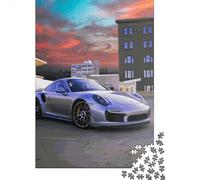 Porsche Puzzle 1000 Pièces Educa Jouet en Bois Divertissement Créatif Décoration Intérieure Jeu Éducatif Challenge Toy pour Adultes Et Enfants À Partir De 12 Ans 1000pcs (38x26cm)