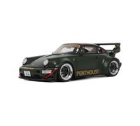 GT Spirit Modèle réduit 1/18 Porsche RWB Penthouse (964) Kaki Green GT559 2025