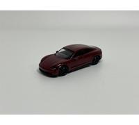 Porsche Taycan Turbo S 2019 Rouge Foncé 1:87 Minichamps 870068404