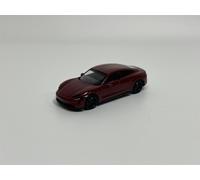 Porsche Taycan Turbo S 2019 Rouge Foncé 1:87 Minichamps 870068404
