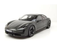 Porsche Taycan Turbo S 2024 Schiefergrau Modèle Réduit 1:18 Norev