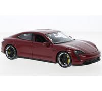 2021 Porsche Taycan Turbo S Blanco 1:24 Welly 24107