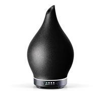 Porseme Diffuseur d'arômes 150 ml, en céramique soufflé à la main, humidificateur d'huiles d'aromathérapie à ultrasons avec 7 lumières LED colorées, diffuseur d'huiles essentielles avec minuteur, sans