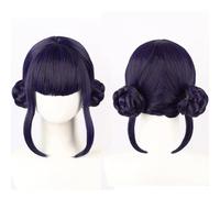 PORSMEER Perruque de cosplay de chasseur de démons, anime, Zoey Mira, accessoire cheveux longs et lisses pour femmes (chasseur de démons Zoey)