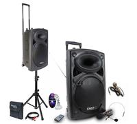 PORT 12 VHF BT ibiza + PIED + CÂBLE PC + 2 MICROS SANS FIL + 1 MICRO dj