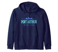 Port Arthur, Texas | Littoral de Port Arthur, Texas Sweat à Capuche