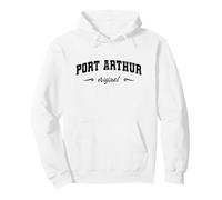 Port Arthur Texas - Nom de Ville d'origine rétro - Port Arthur Sweat à Capuche