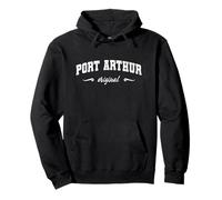 Port Arthur Texas - Nom de Ville d'origine rétro - Port Arthur Sweat à Capuche