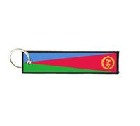 Port Cles Clef Cle Homme Femme Tissu Brode Imprime Drapeau Erythree Erythreen