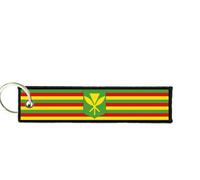 Port Cles Clef Cle Homme Femme Tissu Brode Imprime Drapeau Hawaii Kanaka Maoli