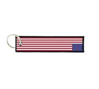 Port Cles Clef Cle Homme Femme Tissu Imprime Drapeau Usa Etats Unis Americain