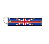 Port Cles Clef Cle Homme Tissu Drapeau Royaume Uni Anglais Union Jack Anglais