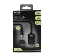Port Connect Adaptateur convertisseur USB-c mâle vers vga Femelle
