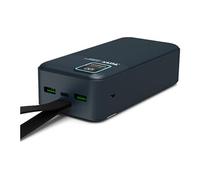 PORT Connect Adventure - Banque d'alimentation - 30000 mAh - 111 Wh - 2.1 A - QC - 2 connecteurs de sortie (2 x USB)