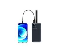 Port Designs Batterie externe Connect Adventure 30000 mAh USB-C 2x USB-A QC écran LCD Lampe intégrée
