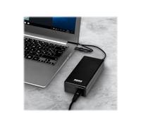 Port Connect Alimentation Universelle 65w pour Ordinateur Portable jusqu'à 15 Pouces connecteur Plug UK