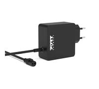 PORT CONNECT Alimentation universelle PC 45W avec 7 embouts compatibles Noir