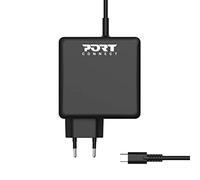 Port Connect Alimentation Universelle pc USB-c 65w Compatible macbook. pc. tablettes et Smartphone Noir