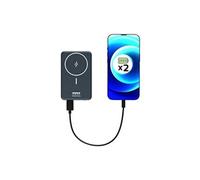 PORT Connect - Banque d'alimentation sans fil - Li-pol - 10000 mAh - 37 Wh - 20 Watt - 2.4 A - PD - 2 connecteurs de sortie (USB type A, USB-C) - sur