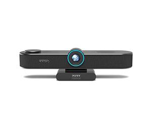 Port Connect caméra de conférence 4k uhd avec recadrage Automatique Tout-en-Un Noir