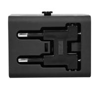 PORT Connect Chargeur mural adaptateur de voyage 2 x USB EU/UK/US/AU 100-240V AC