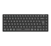 PORT Connect - Clavier - mini - sans fil - 2.4 GHz, Bluetooth 5.0 - AZERTY - Français