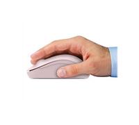 Port Connect Souris sans fil ultra compact ambidextre + Dongle USB-C & USB-A - Blush