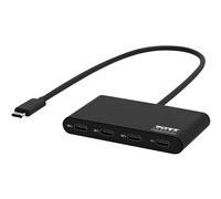 Port Designs Hub USB-C 3 ports USB-C + 1 port distribution d'énergie 100 W