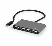 Port Connect hub USB-c vers USB-a 4 Ports 2.0-480 MB/s