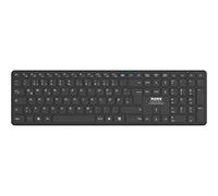 PORT Connect OFFICE PRO - Clavier - rechargeable - sans fil - Bluetooth 5.2 - QWERTZ - Allemand