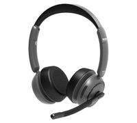 Port Designs Casque micro stéréo ON'R 700 – Bluetooth, USB-A/USB-C, socle de charge – Noir