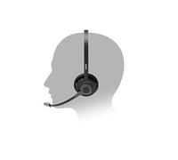 PORT Connect PRO LITE 200 - Micro-casque - sur-oreille - Bluetooth - sans fil, filaire - USB-C