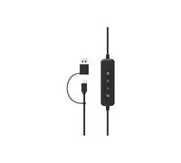 Port Designs PORT Connect 912005, Avec fil, 20 - 20000 Hz, Appels/Musique, 131 g, Casque, Noir